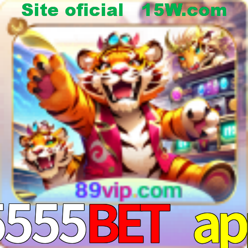 Imagem promocional da 5555bet app mostrando a plataforma e suas vantagens